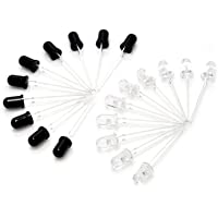 Gikfun EK8443 EK8443 - Diodo receptor infrarrojo (5 mm- 940 nm)